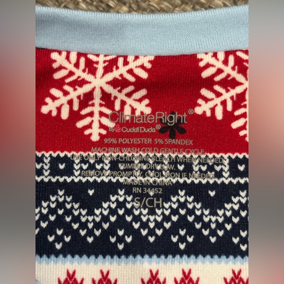 NWOT ClimateRight Cuddl Duds Brushed Jersey Base Layer 2 PC Set Size Small - Picture 8 of 11